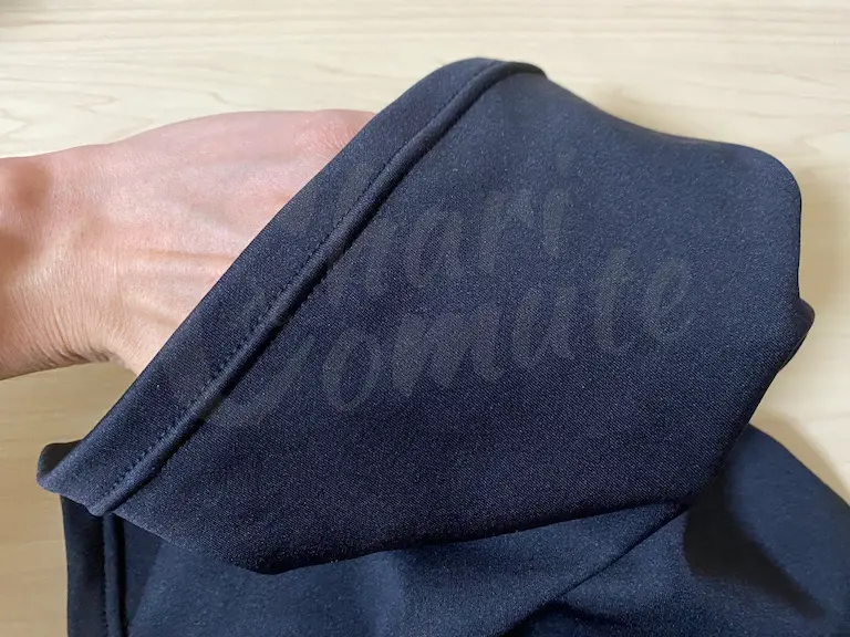 生地が厚めなので1枚でも透けない